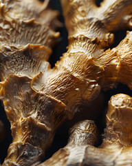 ginger root on the table