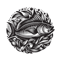 Fish vector art