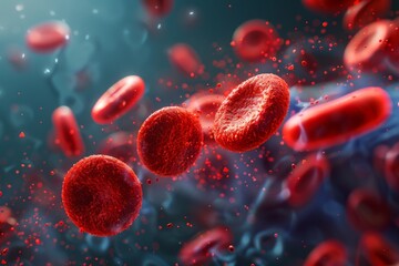 Red Blood Cells in Motion