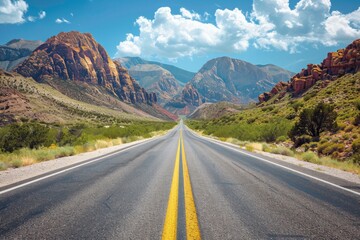 Fototapeta premium Road to the Rockies