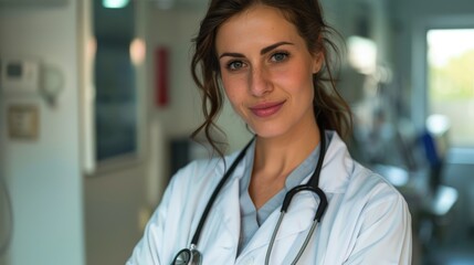 Doctor man , woman, nurse in Hospital