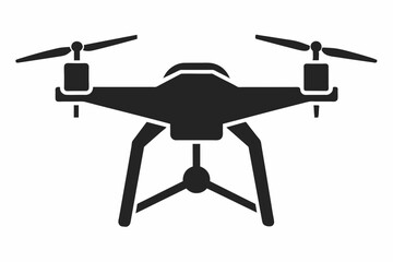 Drone Silhouette Vector