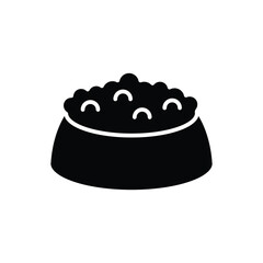 dog food icon vector design template simple and clean