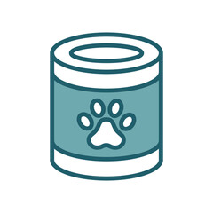 pet food icon vector design template simple and clean