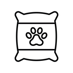 pet food icon vector design template simple and clean