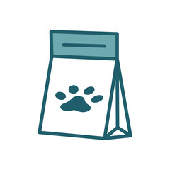 pet food icon vector design template simple and clean