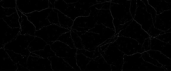 Vector black grunge cracks and scratches background.