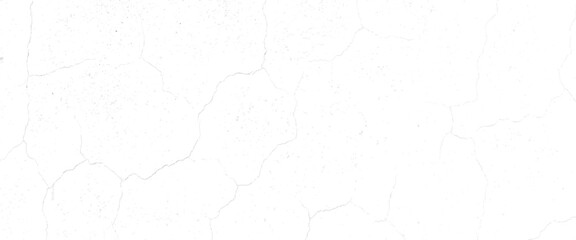 Vector Transparent background of cracks, lines, dry cracked earth overlay texture, grunge distressed.