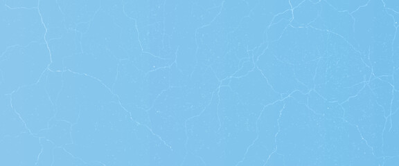 Vector blue and white grunge cracks and scratches background.