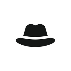 Hat icon vector. EPS 10 editable vector