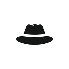 Hat icon vector. EPS 10 editable vector