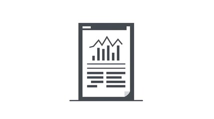 Minimalist Upward Arrow Document Upload Design