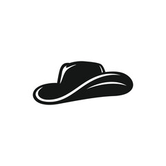 Cowboy hat icon vector. EPS 10 editable vector