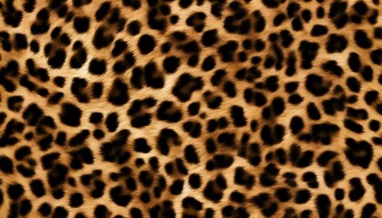 Fototapeta premium leopard skin texture background, furry texture