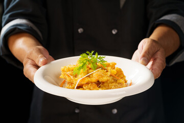 Chinese Northeast local specialty, pot-fried pork