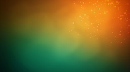 Obraz premium Orange and Emerald gradient background. PowerPoint and Business background 