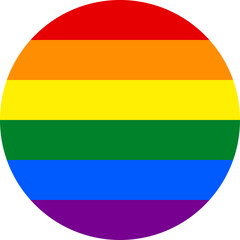 Obraz premium The Rainbow flag symbol LGBTQ+ community. The rainbow pride flag and other is a symbol of lesbian, gay, bisexual, transgender (LGBT) and queer pride and LGBT social movements. Vector illustration