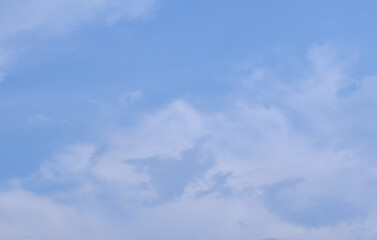 blue sky with clouds