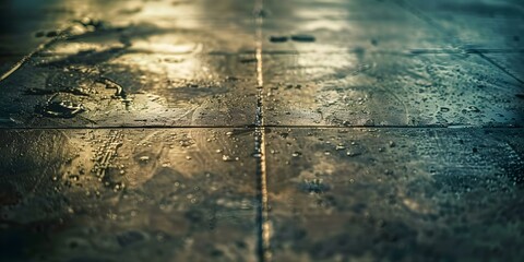 Dirty messy floor background with stains and grime. Concept Grungy Floor, Stained Background, Messy Scene, Grime Photography