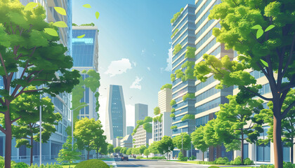 Green Urban Planning: Implementing urban planning strategies that prioritize green spaces, pedestrian-friendly infrastructure, and sustainable transportation options