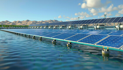 Solar-Powered Desalination Plants: Building desalination plants powered by solar energy to provide clean drinking water in arid regions