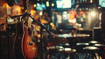 A music-themed cafe where live performances and open mic nights are a regular feature. Enjoy your coffee with a side of live jazz, indie rock