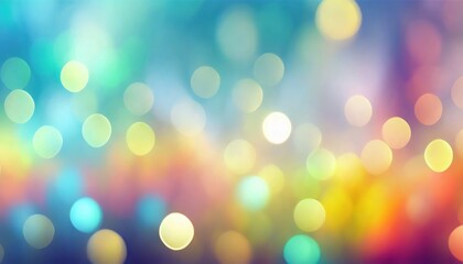 Obraz premium colorful gradient color background with bokeh effect