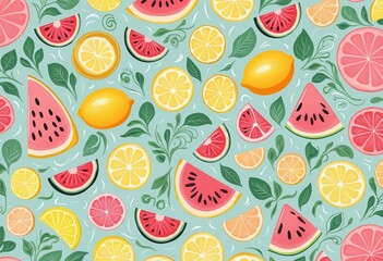 fruits wall paper graphic