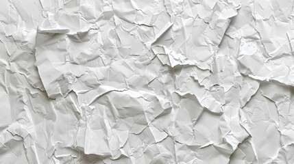 Fototapeta premium Versatile texture of white creased poster. Multipurpose background.