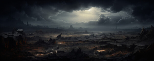 desolate landscape