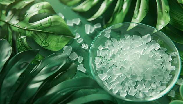 Biodegradable Plastics Derived from Plant-Based Sources Offer Sustainable Alternative to Traditional Plastics