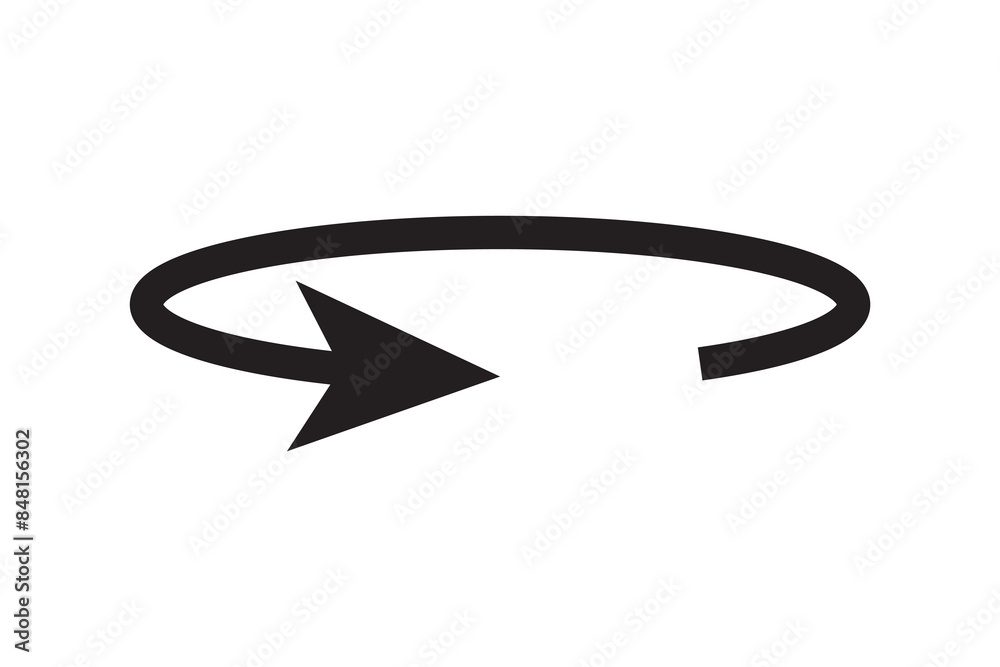 Wall mural angle 45 to 360 degrees icon. geometric mathematical angle radian of 45, 90, 180, 360 degree rotatio