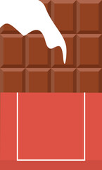 Chocolate Bar Illustration 
