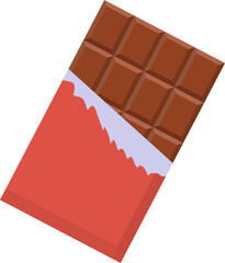 Chocolate Bar Illustration 