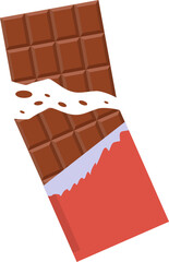 Chocolate Bar Illustration 