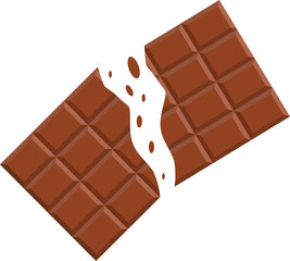 Chocolate Bar Illustration 