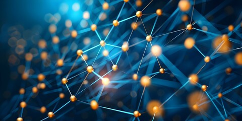 Molecular Interconnections Creating a Laboratory Network. Concept Scientific Research, Collaboration, Laboratory Equipment, Developing Innovations