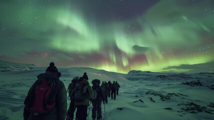 Aurora viewing tours are popular in polar regions, combining the thrill of adventure with the awe of witnessing nature's light show.