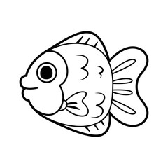 Vector Korean Traditional Street Food Bungeoppang Cartoon Illustration Isolated