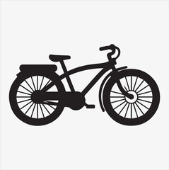 t-shirt design bicycle silhouette art illustration © Faysal Design House