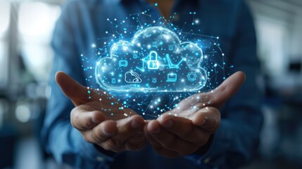 Cloud technology for data security.