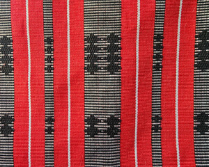 Traditional folk of the cordilleras, hand weaving pattern