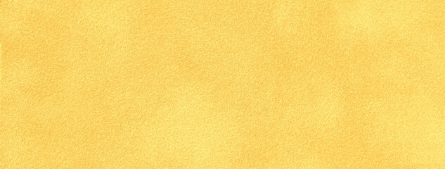 Light yellow matte background of suede fabric, closeup. Velvet texture of golden textile, macro.