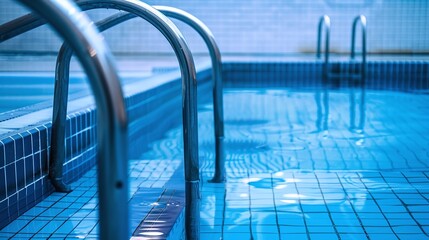 Obraz premium blue swimming pool