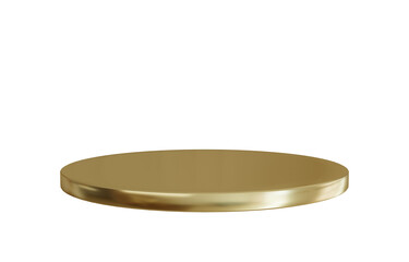 3d golden premium stage podium.