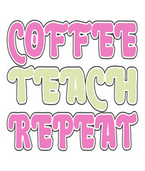 Retro, Teacher  Craft Design. T-shirt Design. Illustration