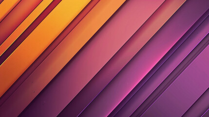 Obraz premium Orange and Lilac with templates metal texture soft lines tech gradient abstract diagonal background 