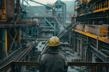 Various industry sectors with dedicated workers, showcasing diverse environments from factories to construction sites and technology hubs.