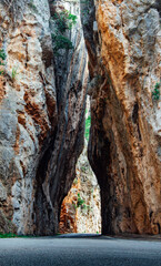 Pants through the gorge