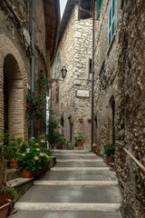 Olevano Romano - Roma - Lazio. Borgo medievale